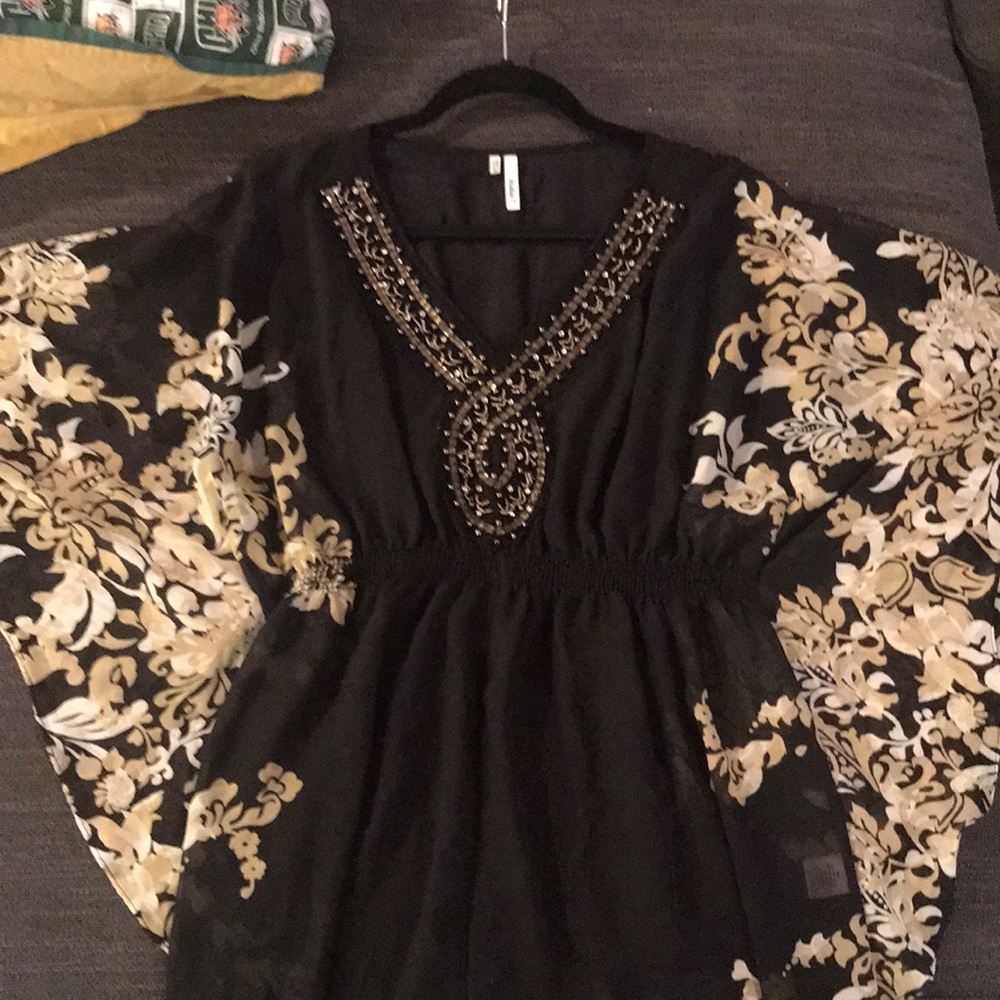 Sheer blouse
